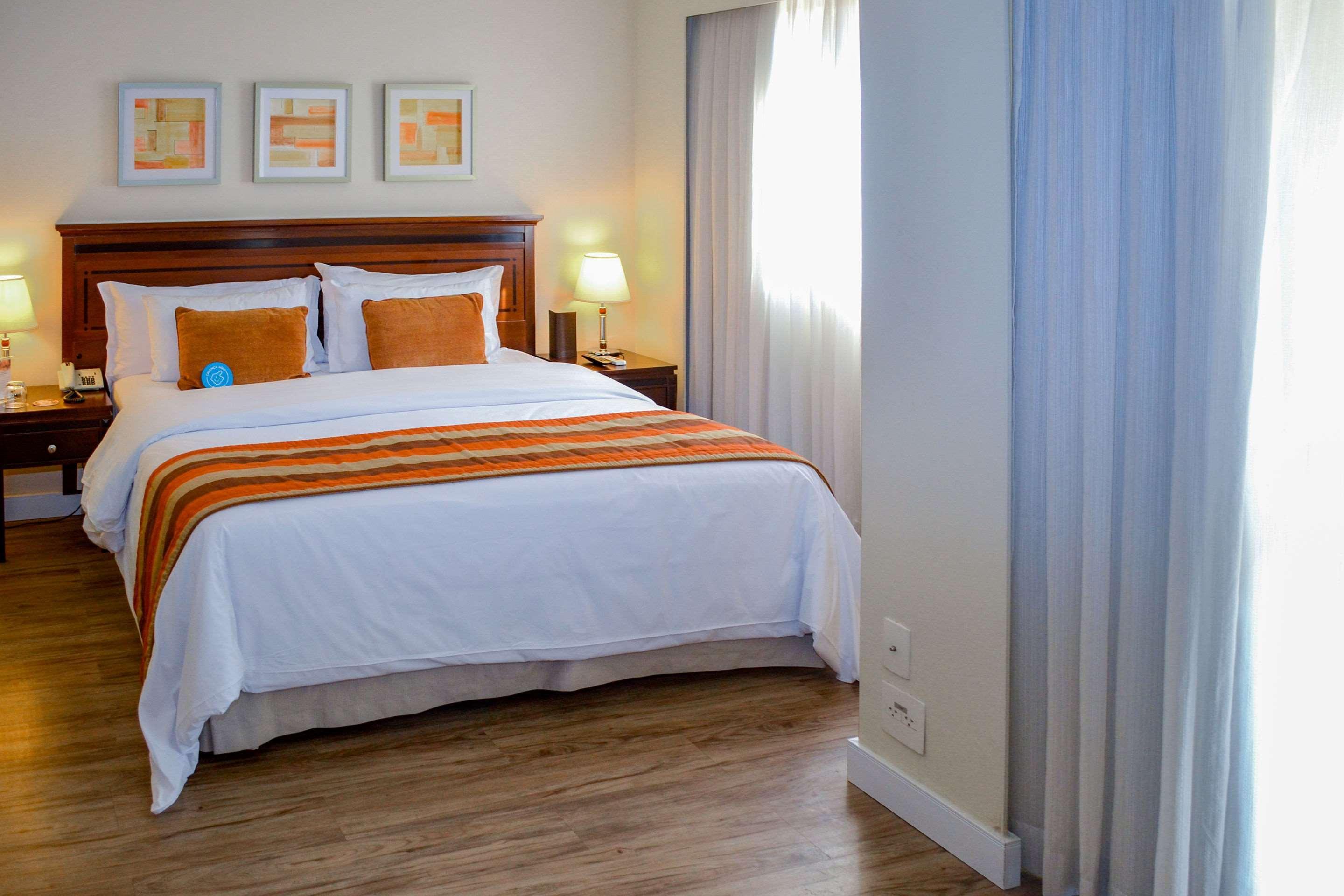 Hotel Clarion Faria Lima São Paulo Exterior foto A bedroom at the hotel