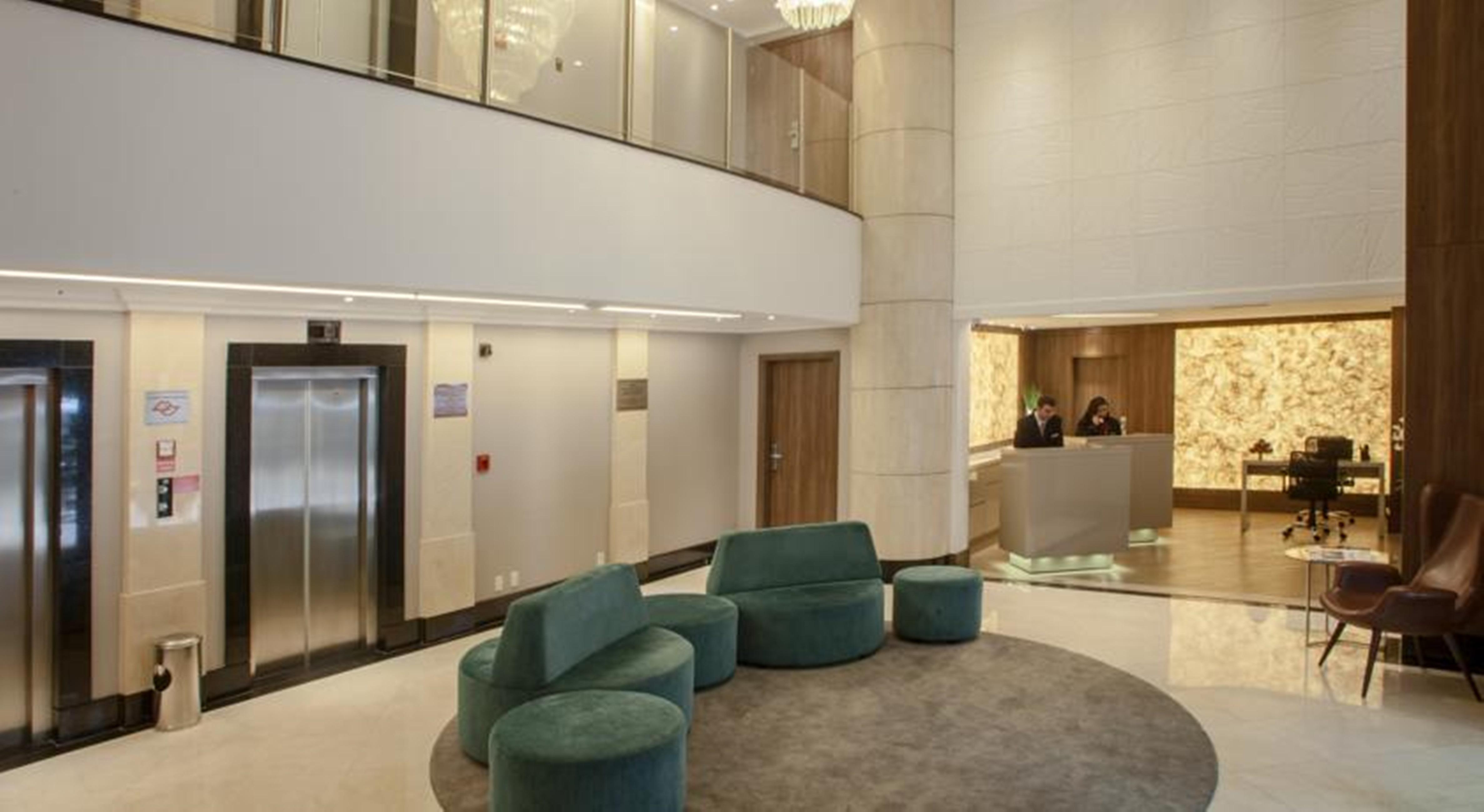 Hotel Clarion Faria Lima São Paulo Exterior foto Lobby
