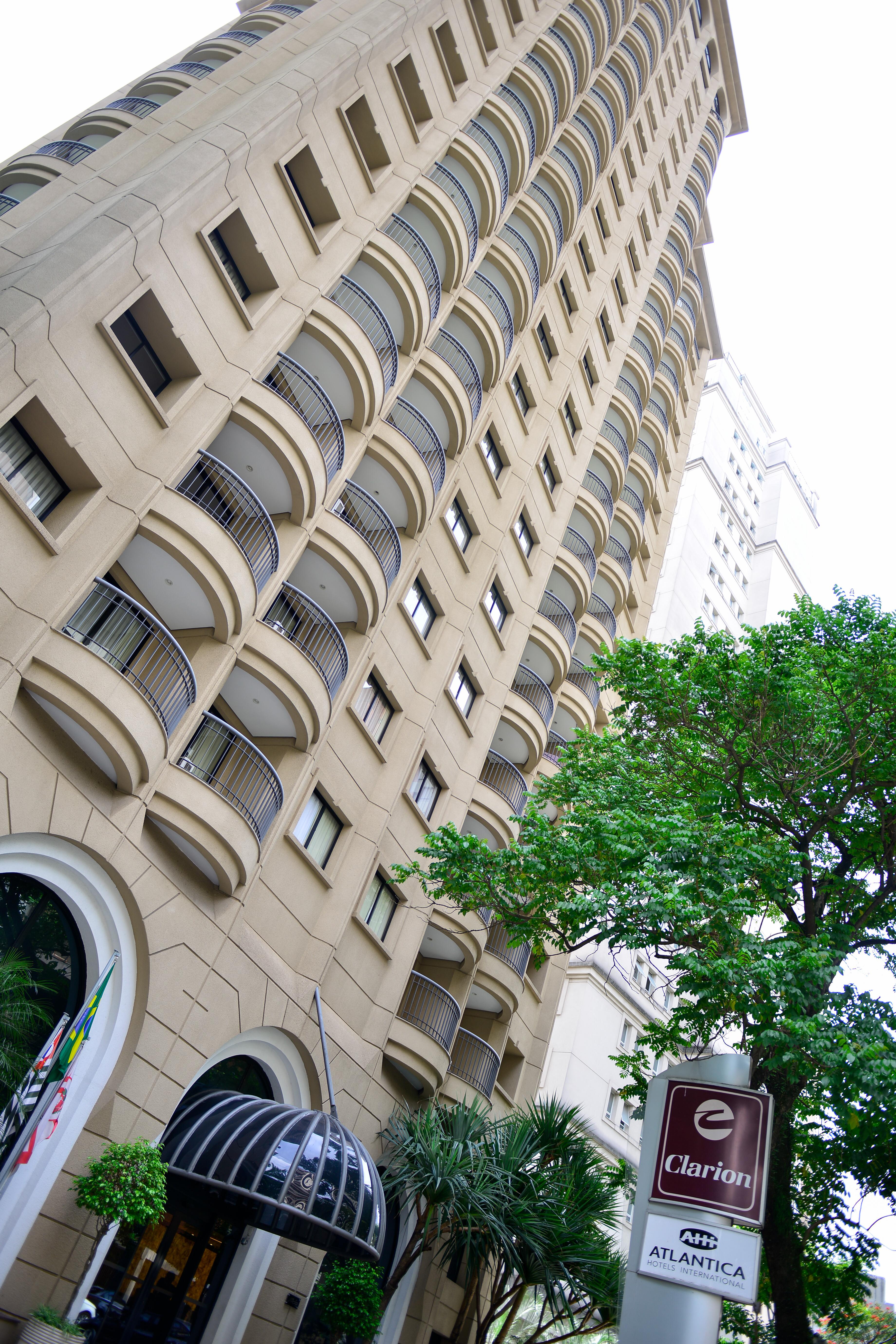Hotel Clarion Faria Lima São Paulo Exterior foto The building's facade